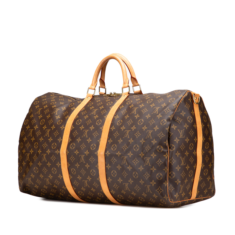 Monogram Keepall Bandouliere 60 Brown - Gaby Paris