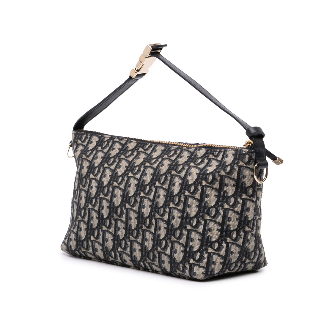 Dior Medium Oblique Toile Diortravel Nomad Pochette