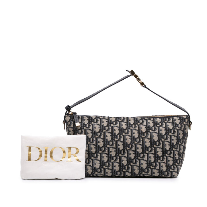 Dior Medium Oblique Toile Diortravel Nomad Pochette