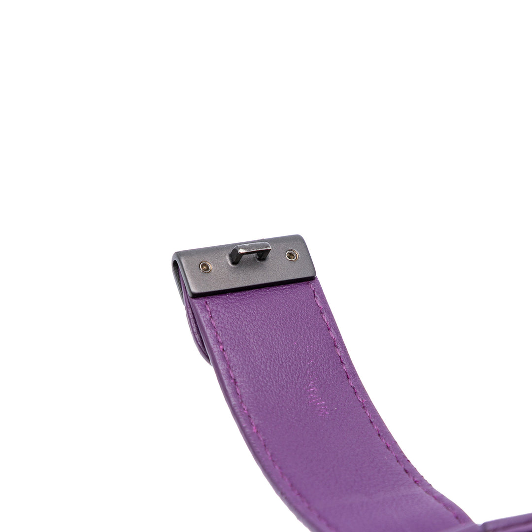Bottega Veneta Intrecciato Napoli Sac nappa Violet – vue 12 – GABY PARIS