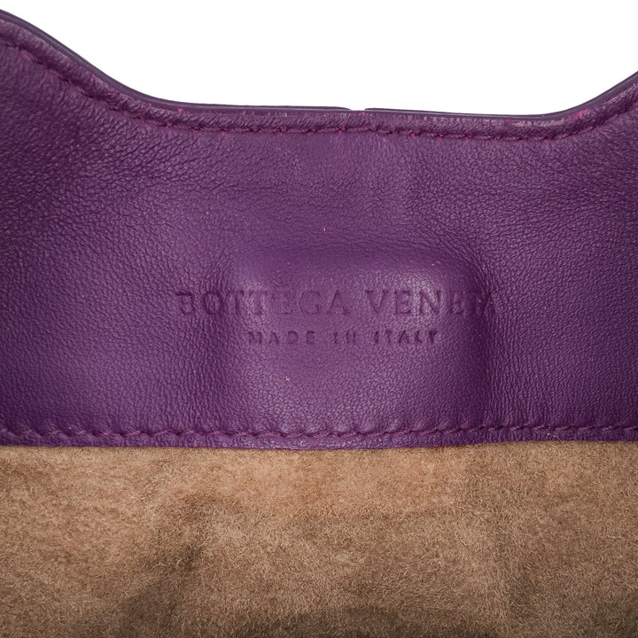 Bottega Veneta Intrecciato Napoli Sac nappa Violet – vue 7 – GABY PARIS