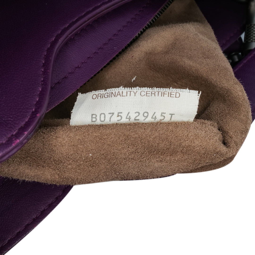 Bottega Veneta Intrecciato Napoli Sac nappa Violet – vue 8 – GABY PARIS