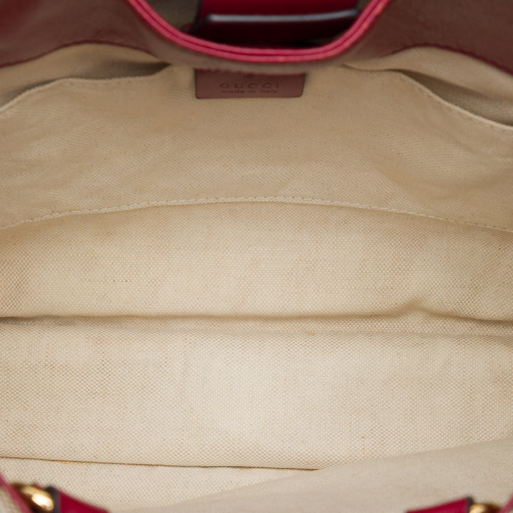 Gucci GG Horsebit 1955 Cabas chaîne Moyen Toile