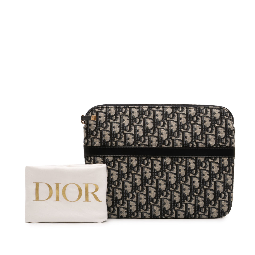 Dior Oblique Toile Diortravel Kit