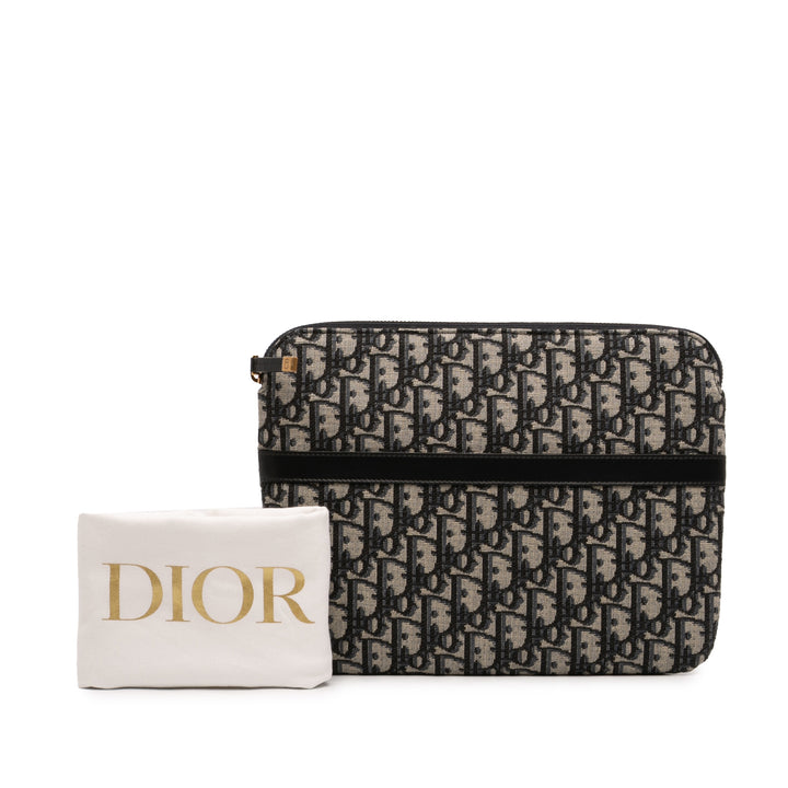 Dior Oblique Toile Diortravel Kit