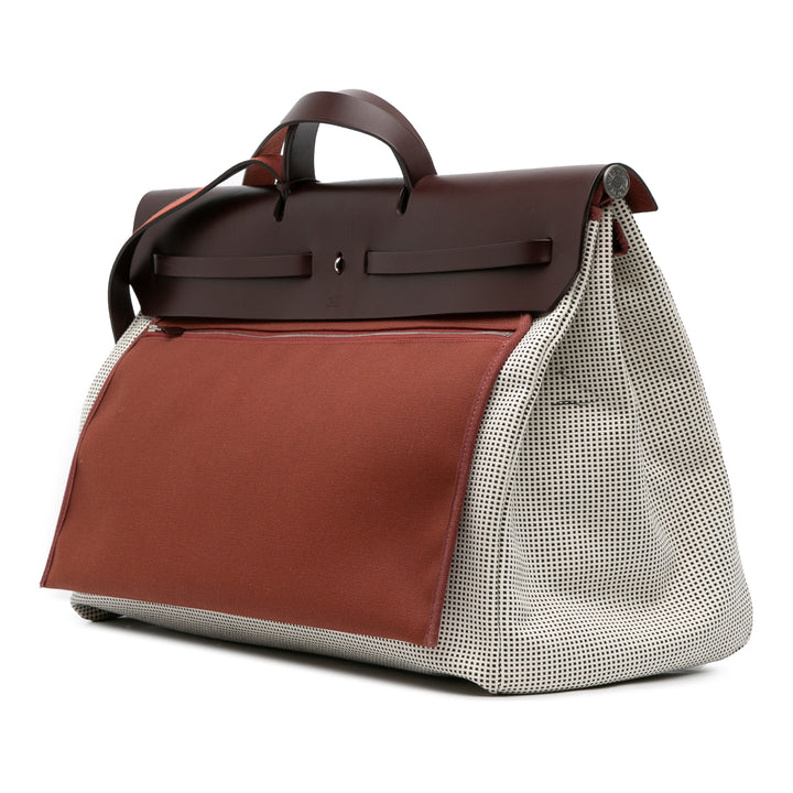 Toile Quadrille Vache Hunter Herbag Zip Cabine 50 Brown - Gaby Paris