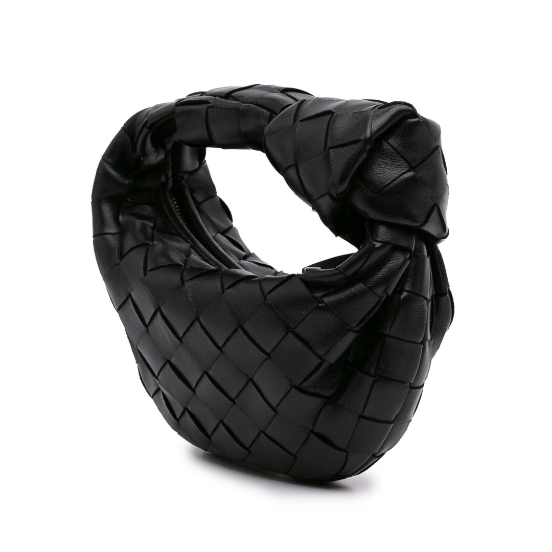 Candy Nappa Intrecciato Jodie Black - Gaby Paris