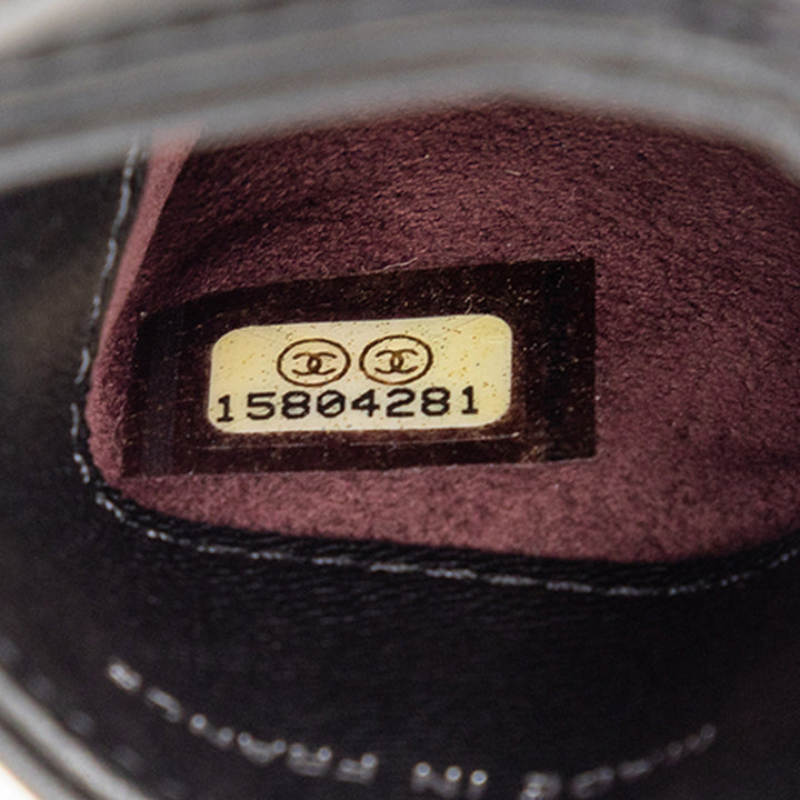 Chanel CC Matelassé Porte-cartes Cuir d'agneau