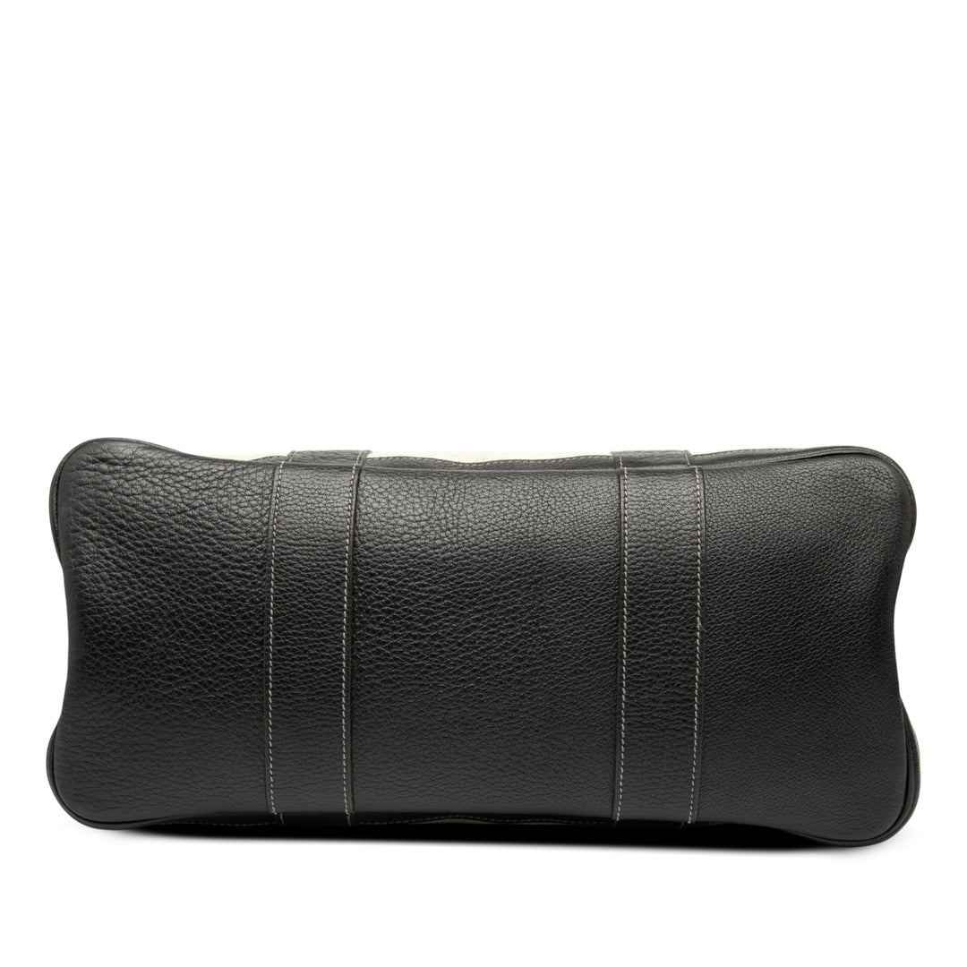 Hermès Toile and Negonda Garden Party 36 Marron – GABY PARIS Authentique