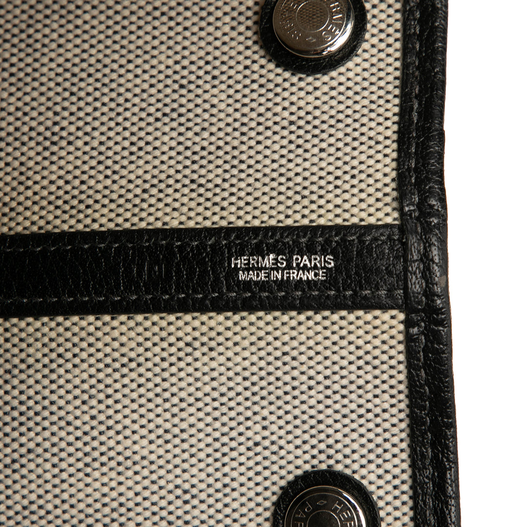 Hermès Toile and Negonda Garden Party 36 Marron – GABY PARIS Authentique