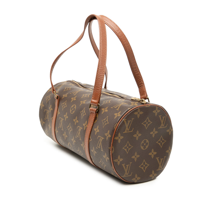 Papillon 30 Monogram Marron