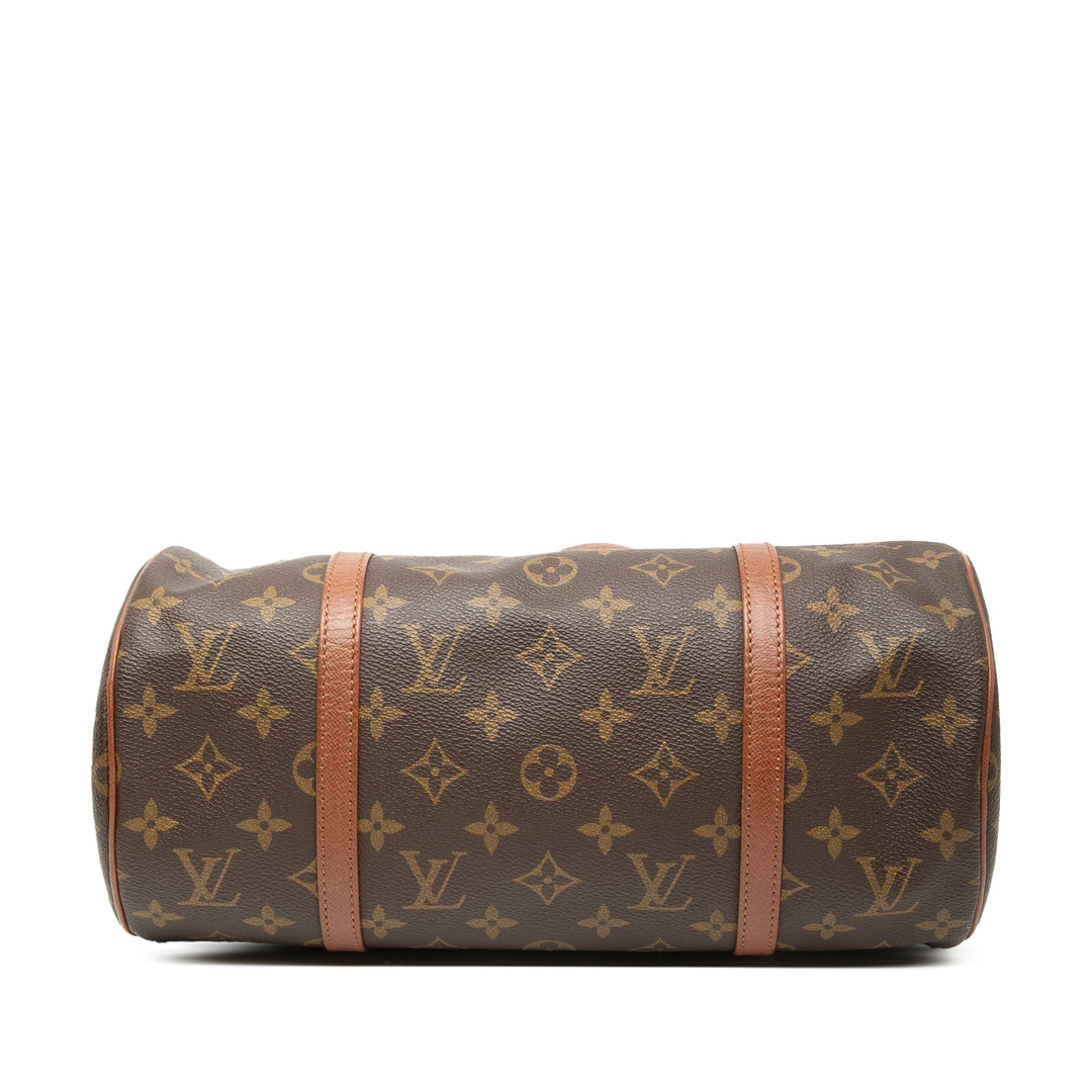 Papillon 30 Monogram Marron