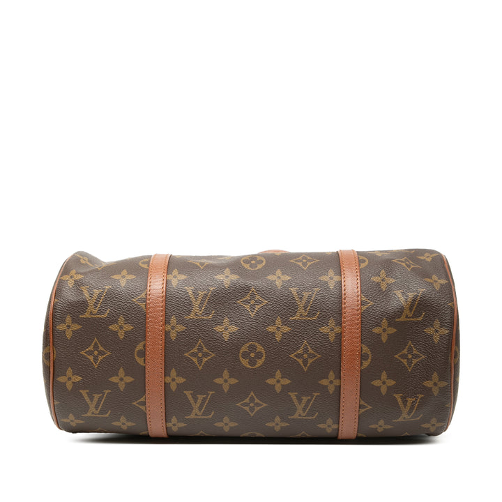 Papillon 30 Monogram Marron