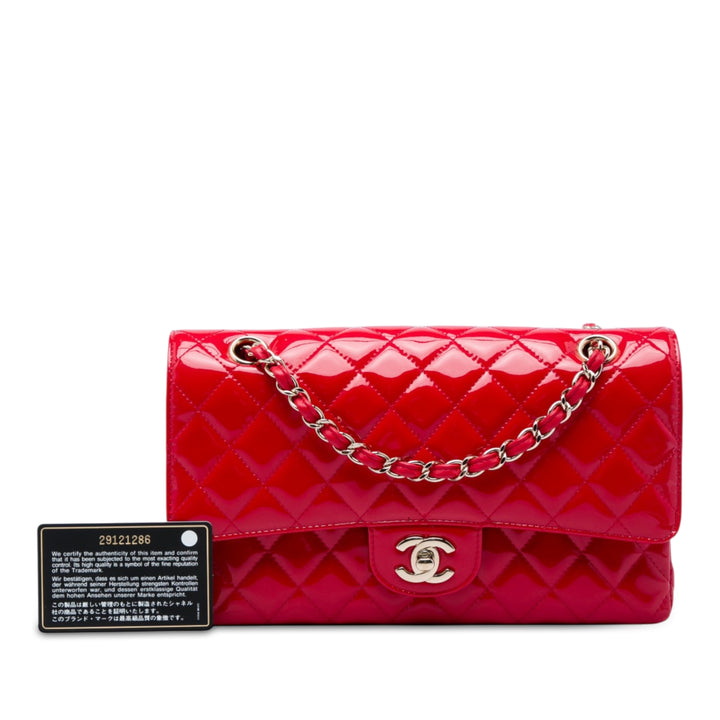 Chanel Classic Double rabat Moyen Rouge