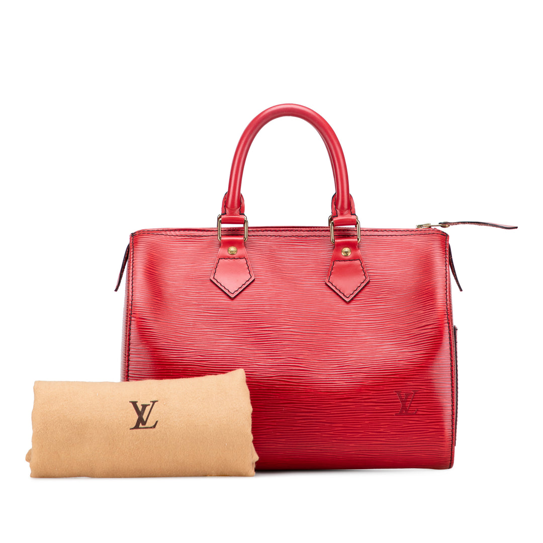 Louis Vuitton Epi Speedy 25 Rouge – GABY PARIS Authentique