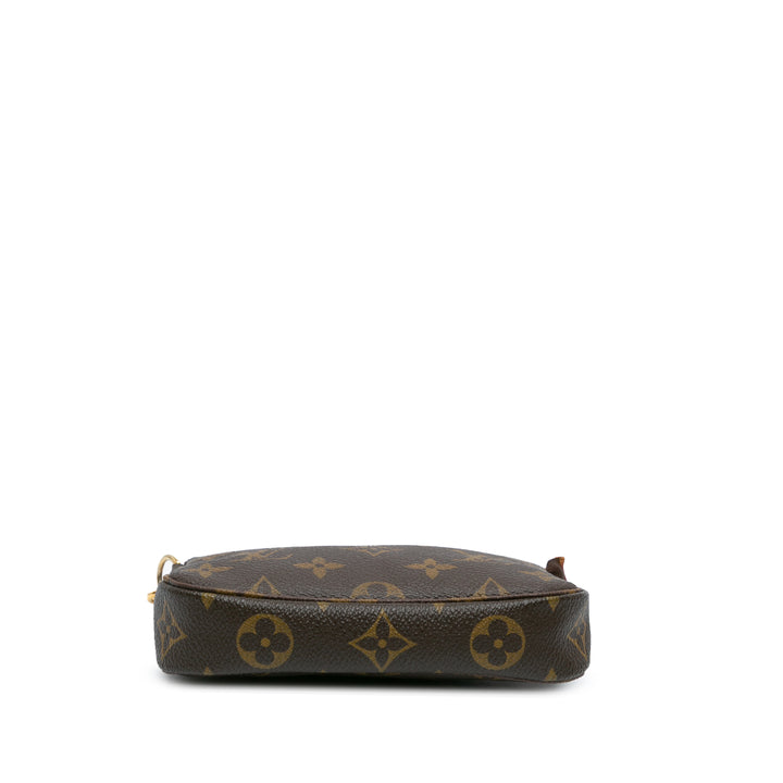 Monogram Mini Pochette Accessoires Brown - Gaby Paris