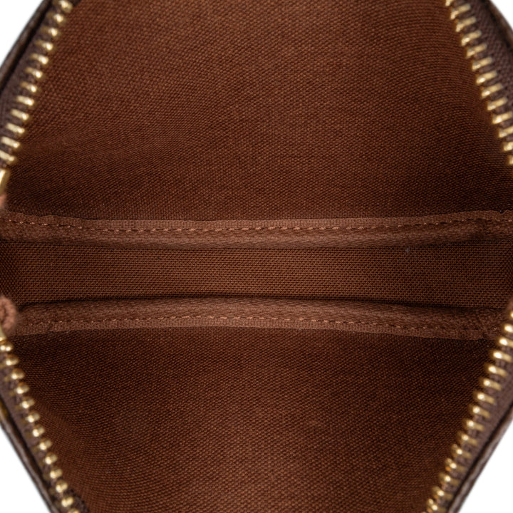 Monogram Mini Pochette Accessoires Brown - Gaby Paris