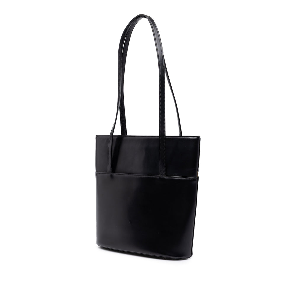 Burberry Cabas House Check à finitions Noir – vue 2 – GABY PARIS