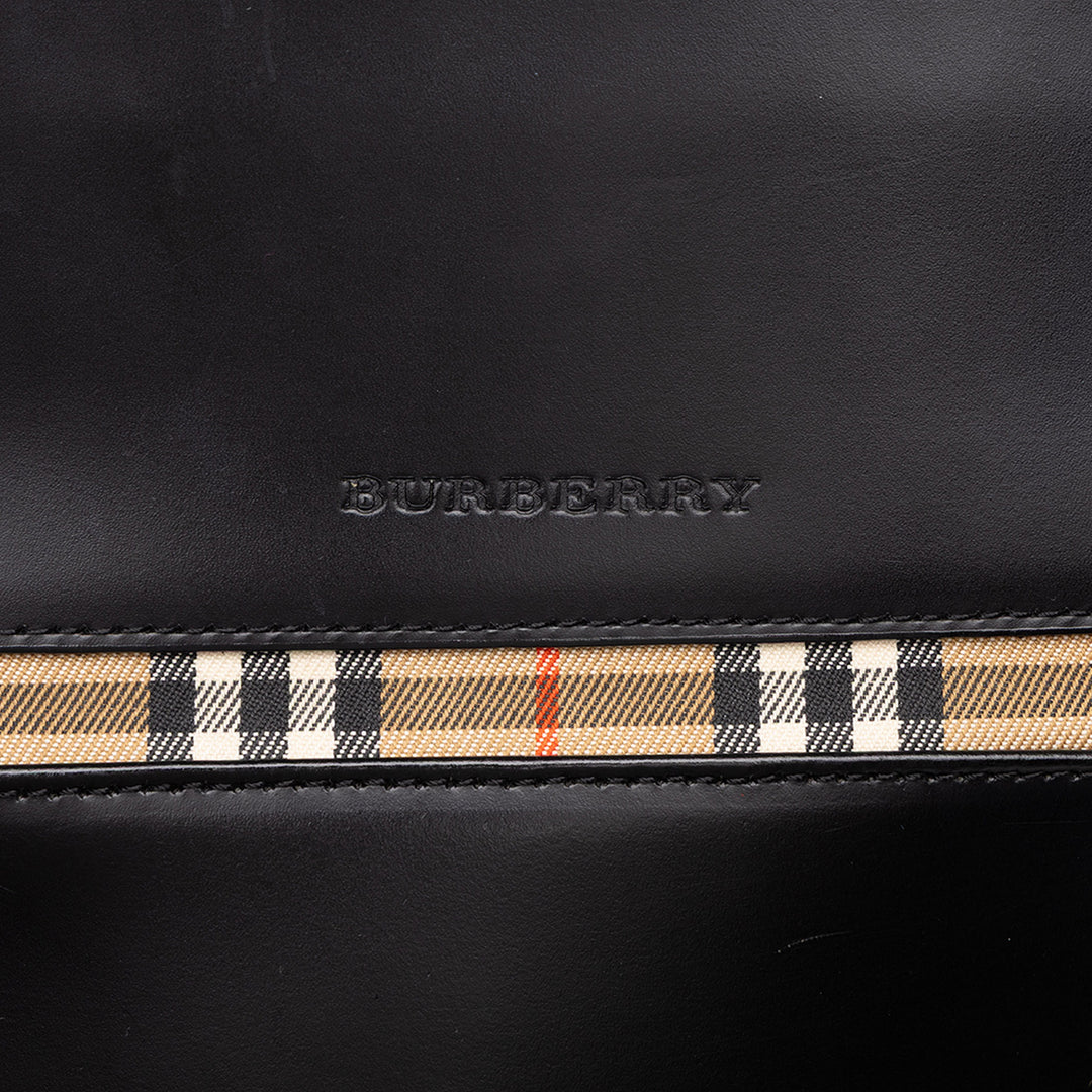 Burberry Cabas House Check à finitions Noir – vue 5 – GABY PARIS