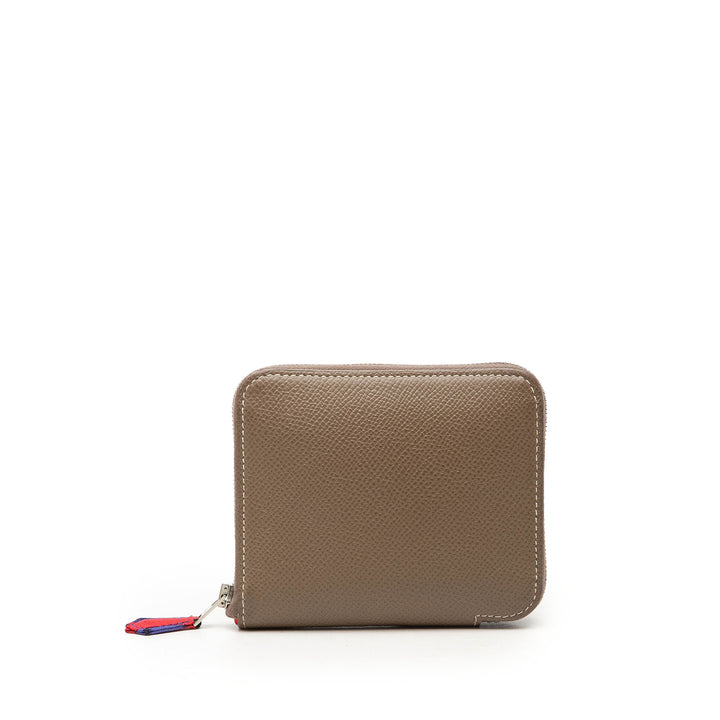 Hermès Epsom Azap Soie in Compact Portefeuille