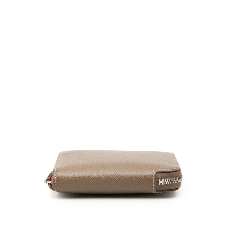 Hermès Epsom Azap Soie in Compact Portefeuille