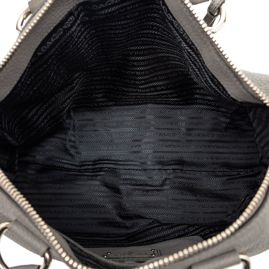 Prada Vitello Daino Zip Top Sac