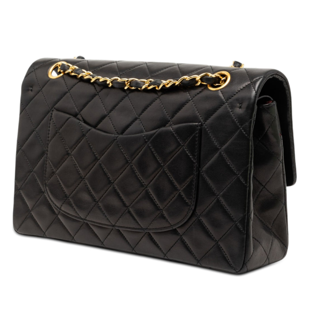 Chanel Medium Classic Cuir d’agneau Double rabat