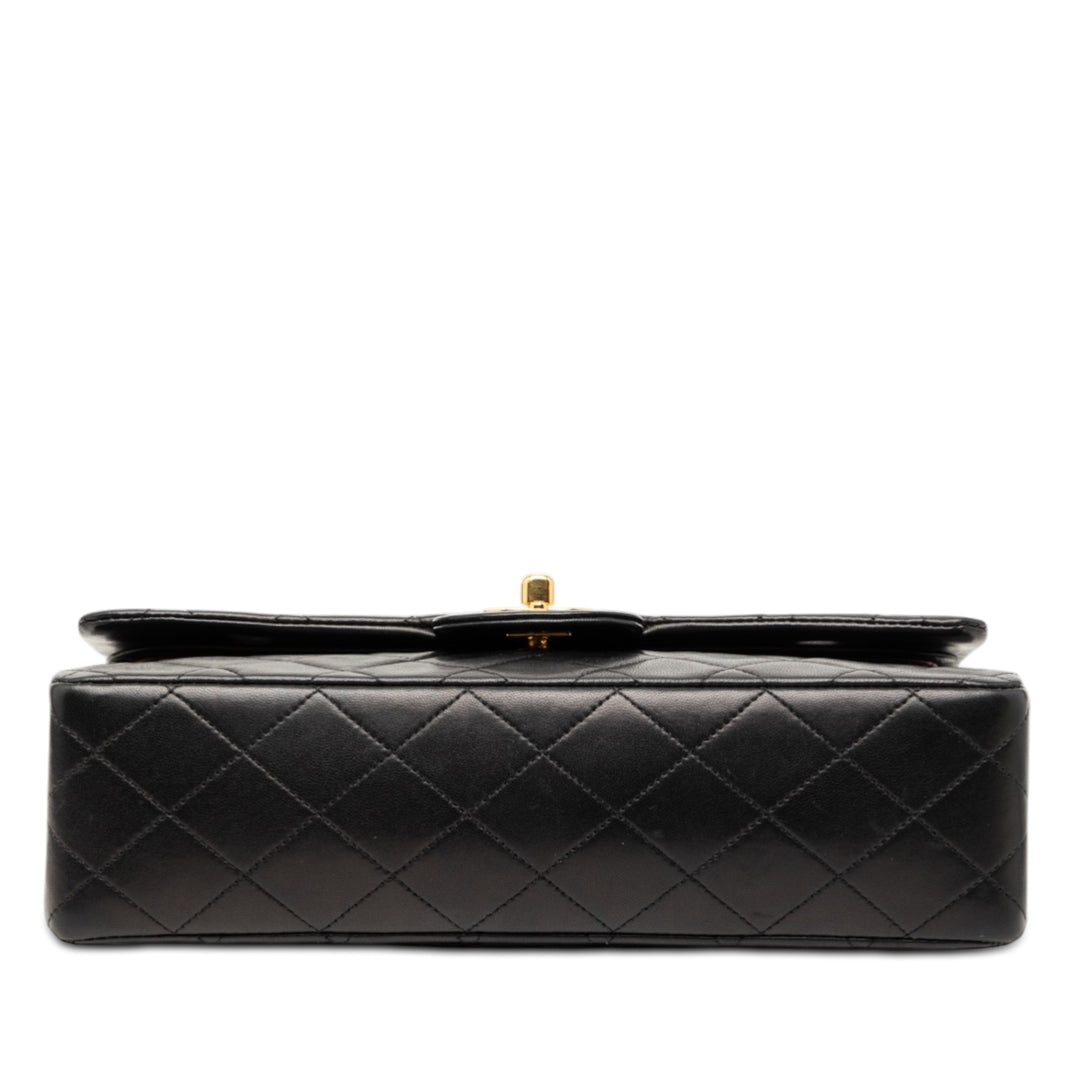 Chanel Medium Classic Cuir d’agneau Double rabat