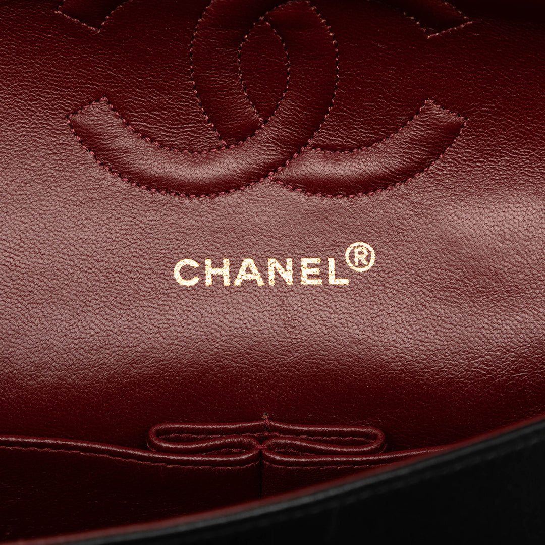 Chanel Medium Classic Cuir d’agneau Double rabat