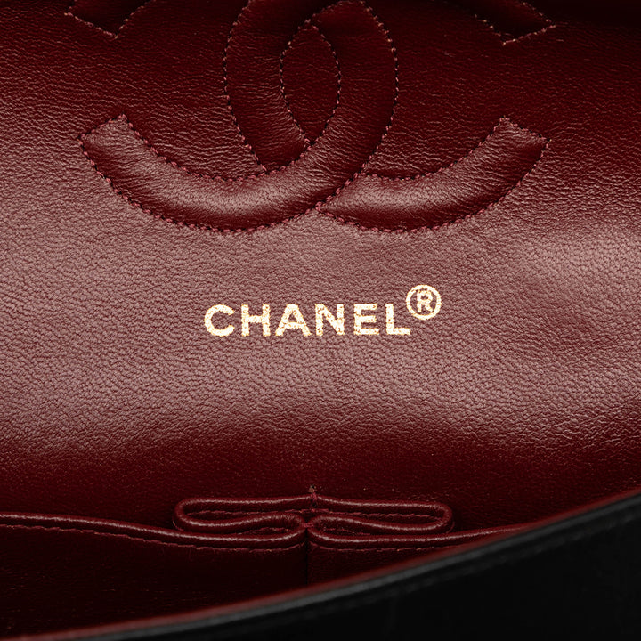 Chanel Medium Classic Cuir d’agneau Double rabat