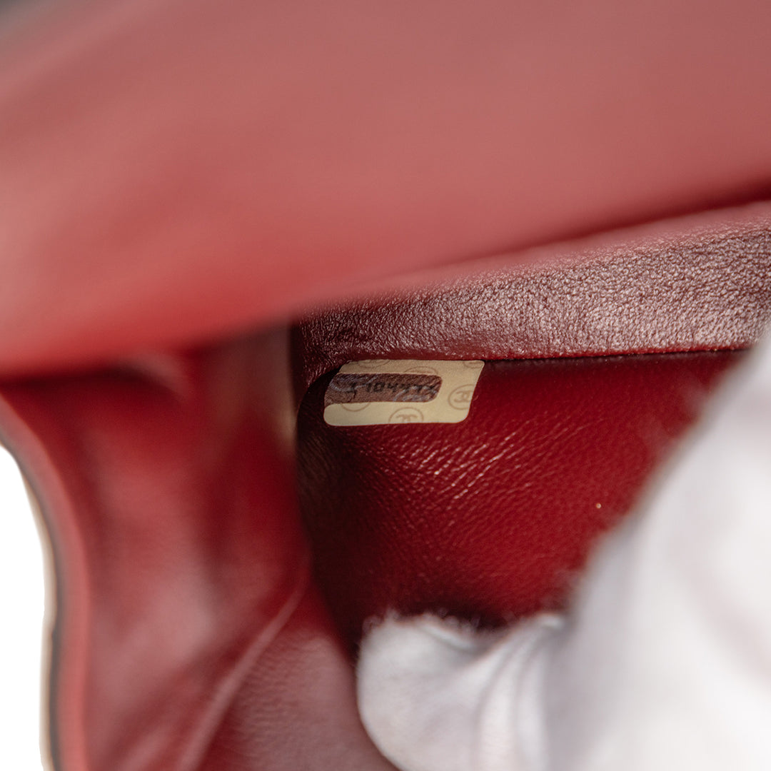 Chanel Medium Classic Cuir d’agneau Double rabat