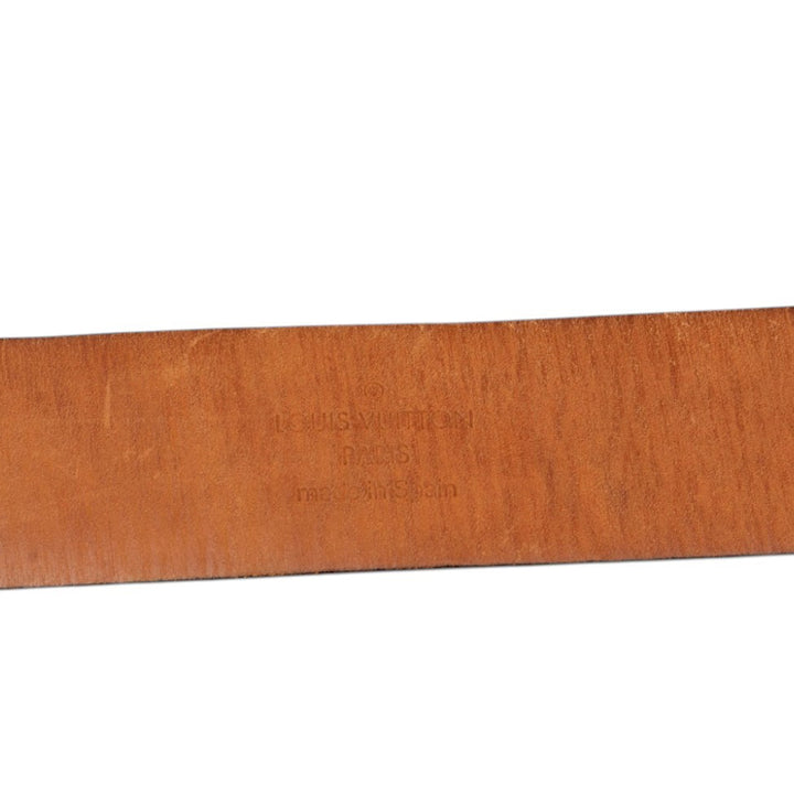 Louis Vuitton Ceinture Ceinture Damier Ébène Marron – vue 6 – GABY PARIS