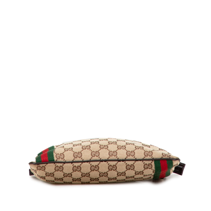 Gucci GG Toile Jolicoeur Sac porté croisé Marron