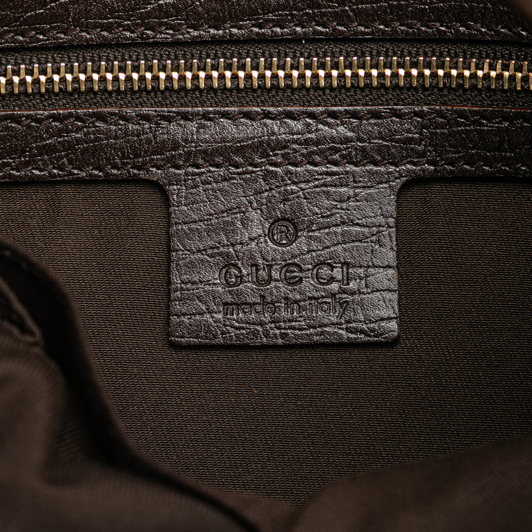 Gucci GG Toile Jolicoeur Sac porté croisé Marron