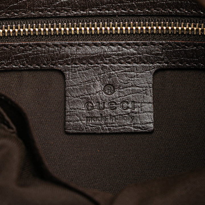 Gucci GG Toile Jolicoeur Sac porté croisé Marron