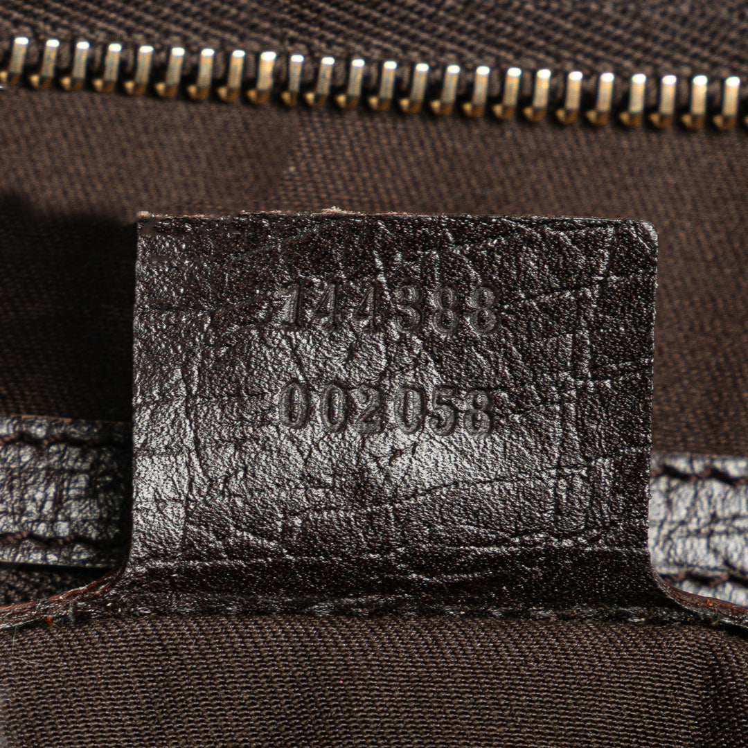 Gucci GG Toile Jolicoeur Sac porté croisé Marron