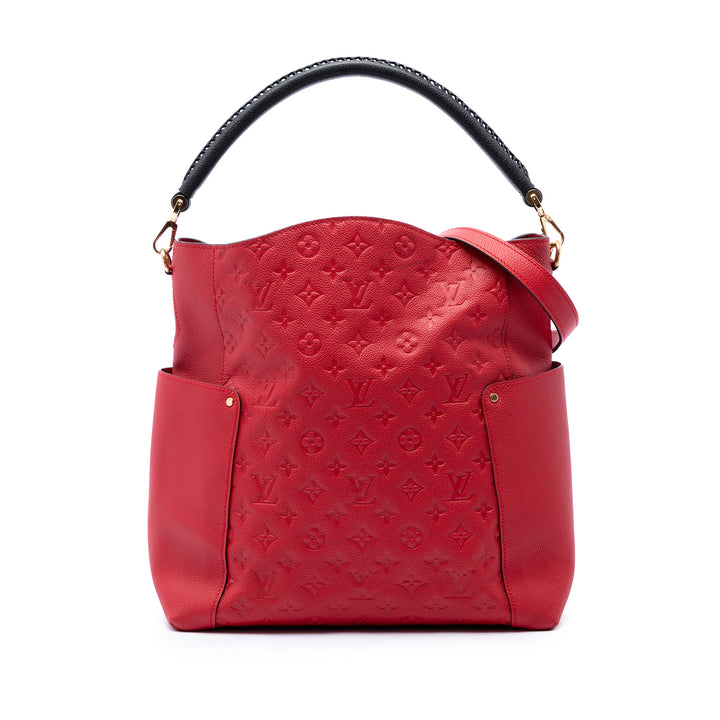 Louis Vuitton Bagatelle Monogram Empreinte Rouge