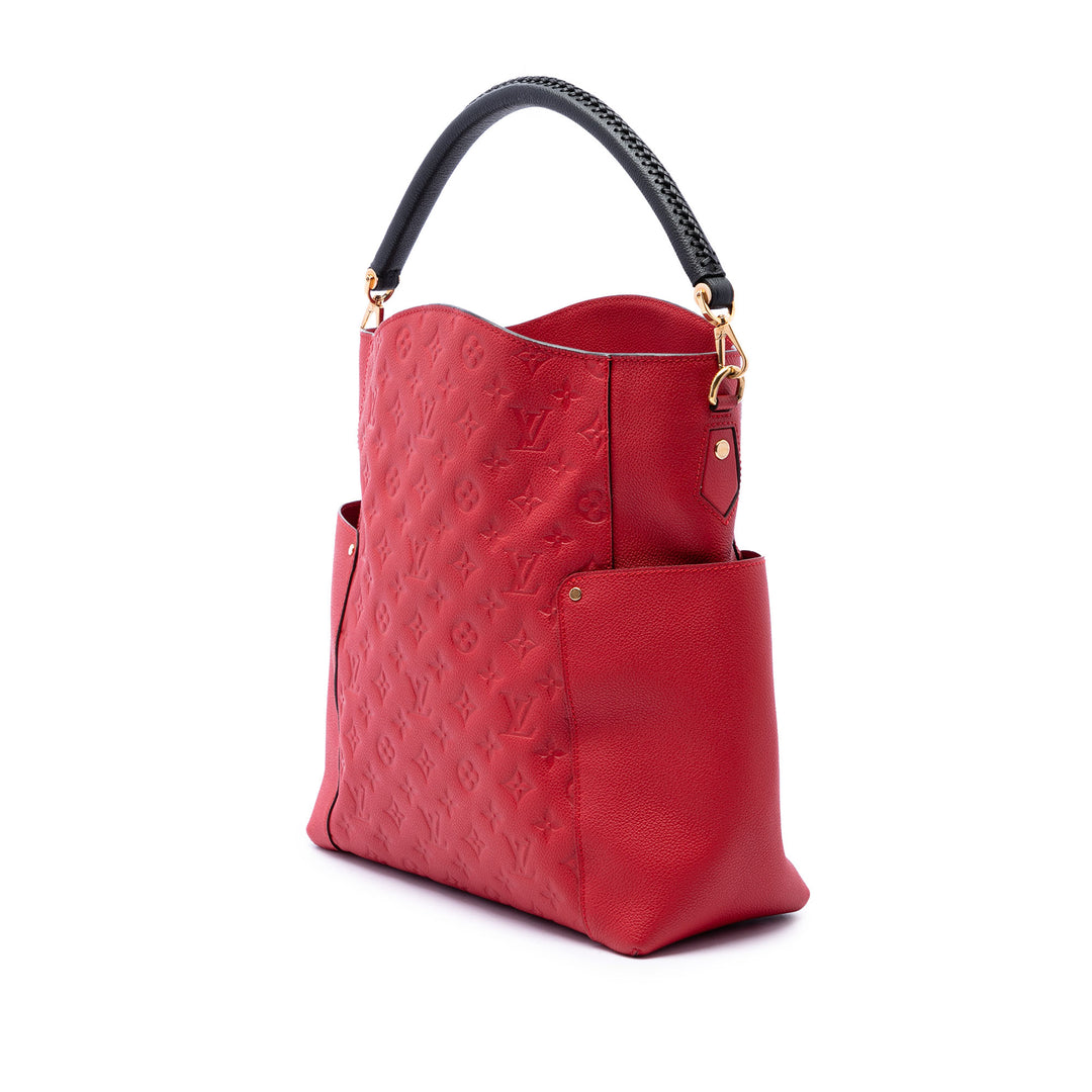 Louis Vuitton Bagatelle Monogram Empreinte Rouge