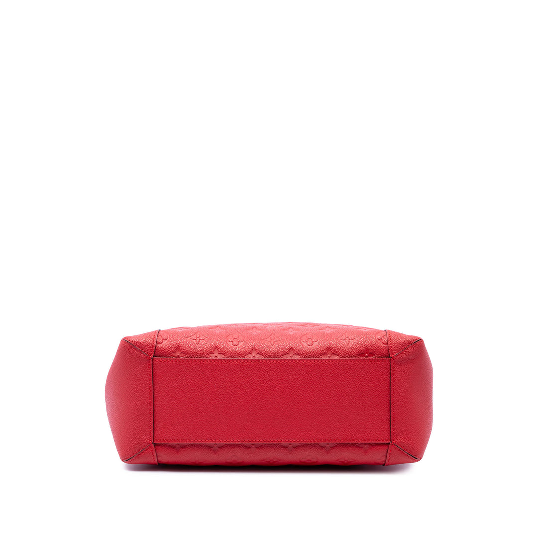 Louis Vuitton Bagatelle Monogram Empreinte Rouge
