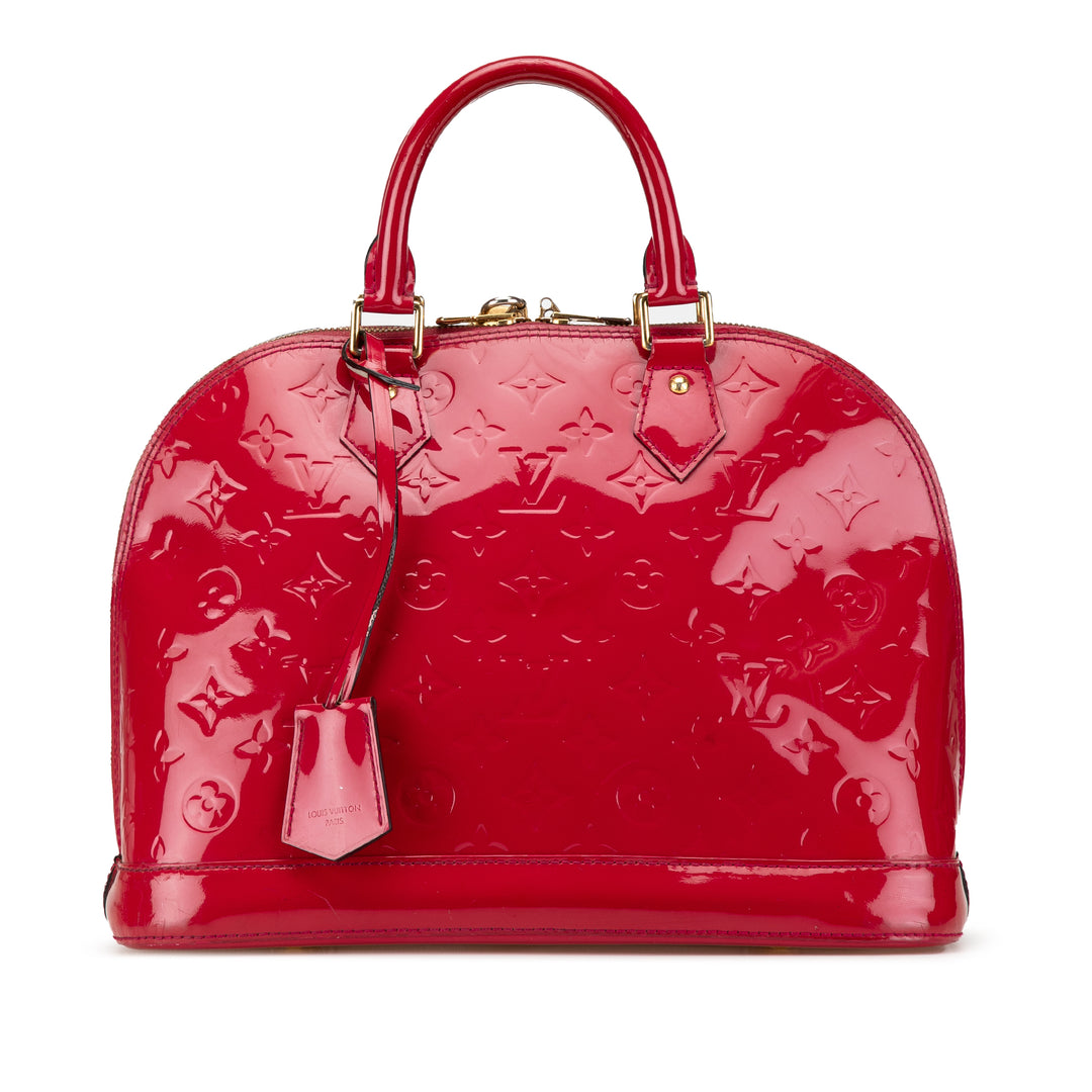 Monogram Vernis Alma PM Red - Gaby Paris