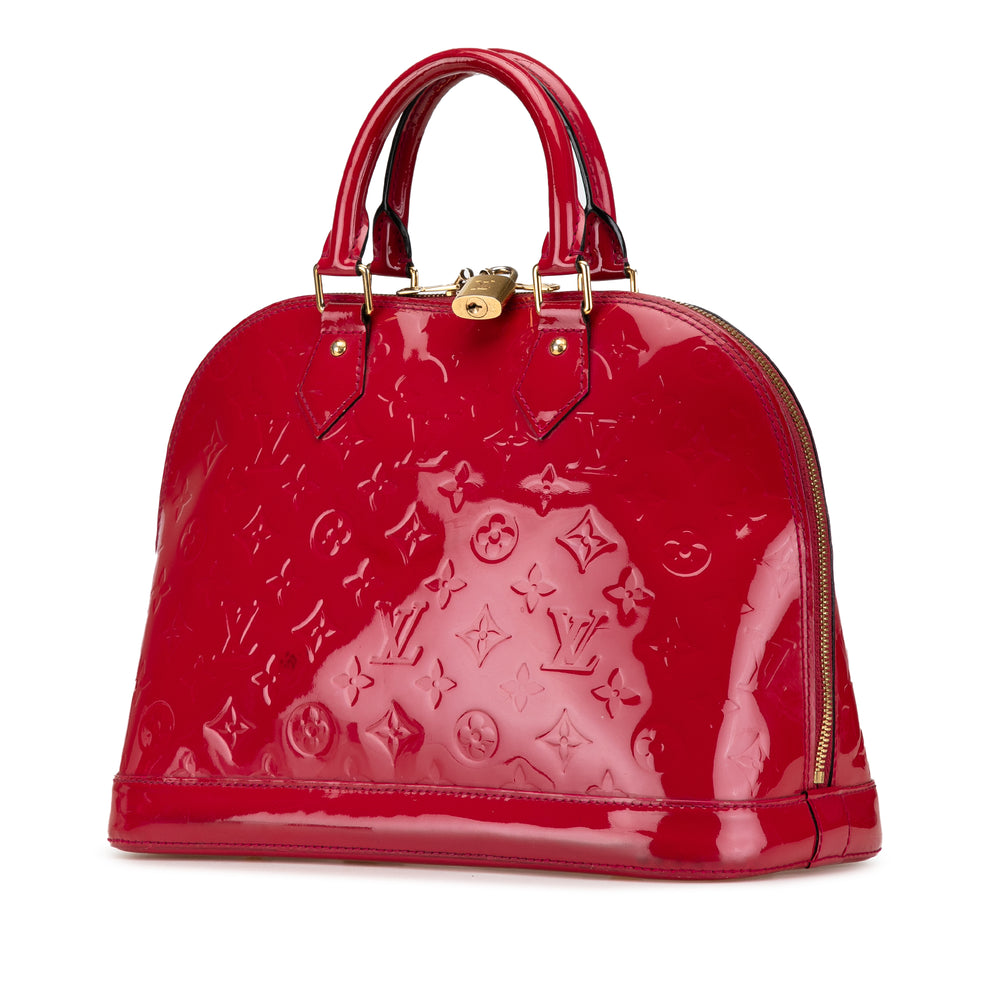 Monogram Vernis Alma PM Red - Gaby Paris