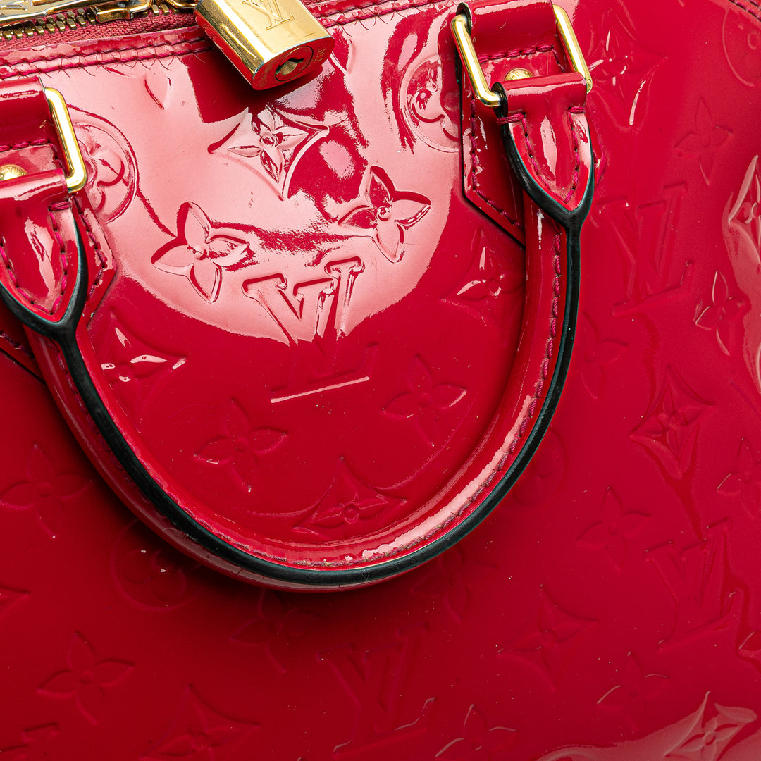 Monogram Vernis Alma PM Red - Gaby Paris