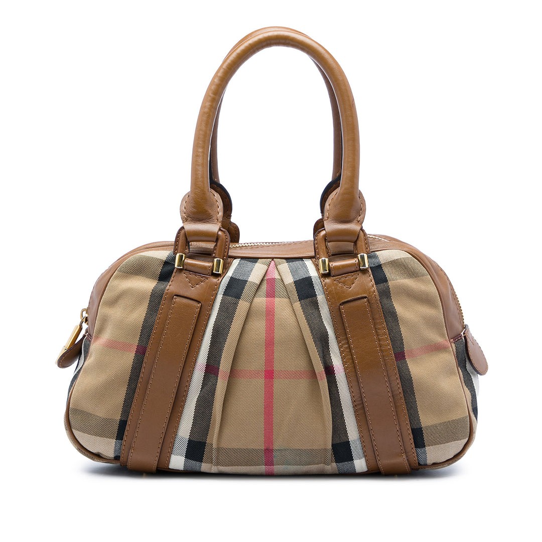 Burberry House Check Ashbury Knight Sac Toile