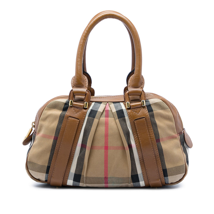 Burberry House Check Ashbury Knight Sac Toile