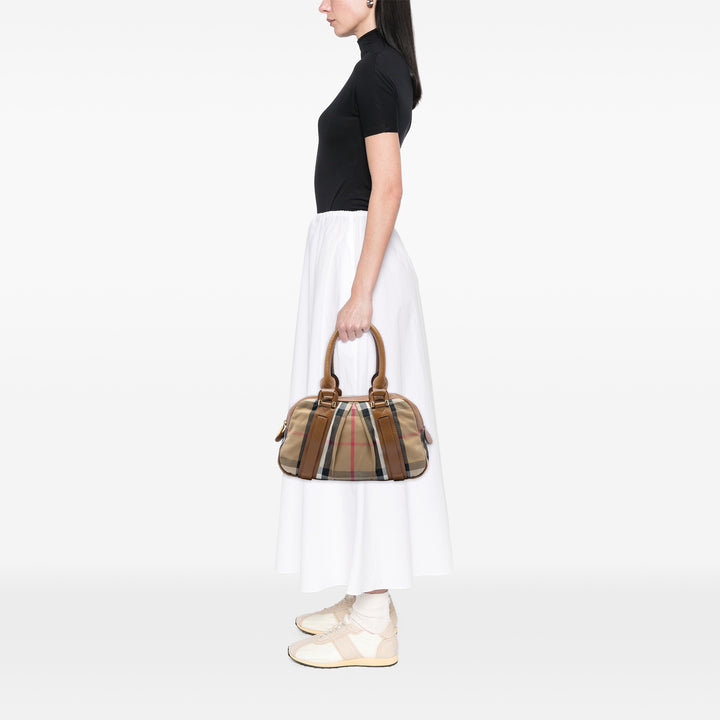 Burberry House Check Ashbury Knight Sac Toile