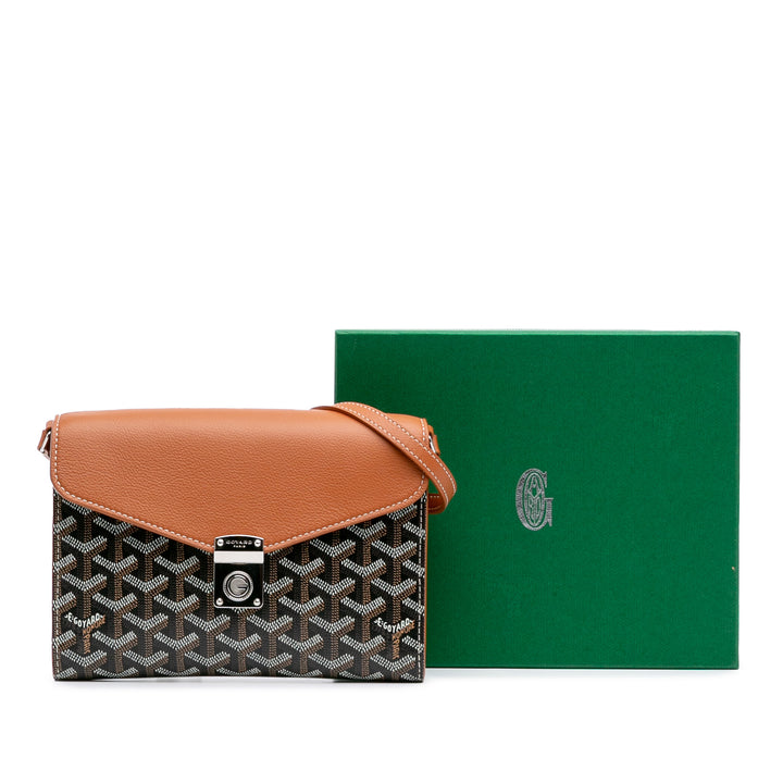 Goyardine Chypre Wallet Pouch Black - Gaby Paris
