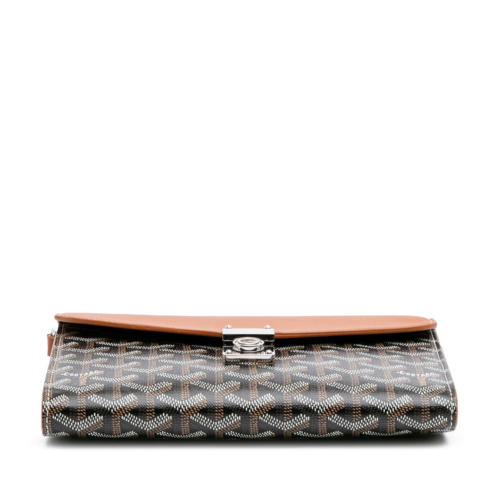 Goyardine Chypre Wallet Pouch Black - Gaby Paris