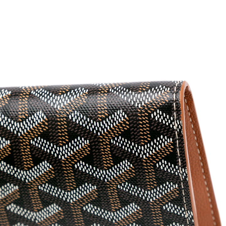 Goyardine Chypre Wallet Pouch Black - Gaby Paris