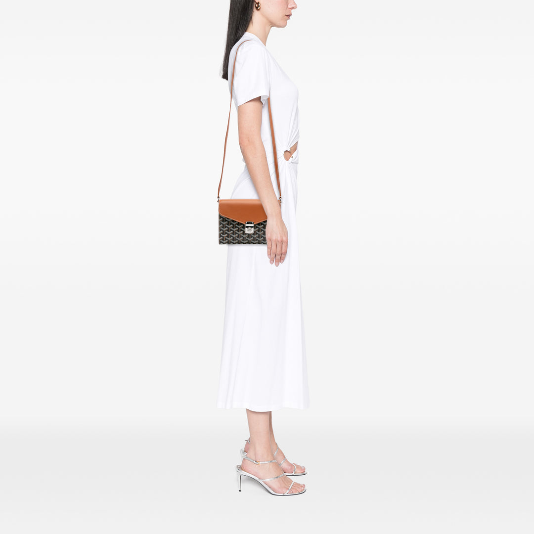 Goyardine Chypre Wallet Pouch Black - Gaby Paris