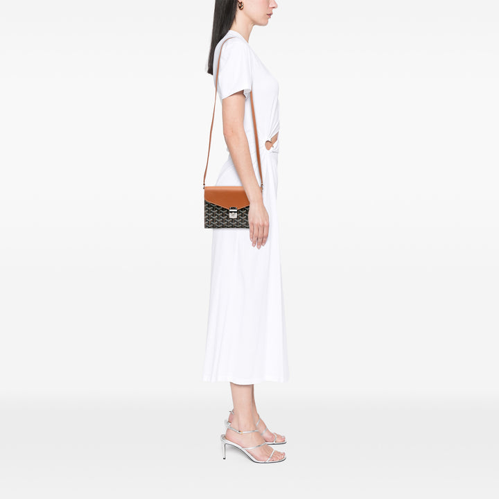Goyardine Chypre Wallet Pouch Black - Gaby Paris